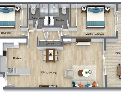 2/199 Kamerunga Road, Freshwater, Cairns, 2 غرف, 2 حمامات, Apartment