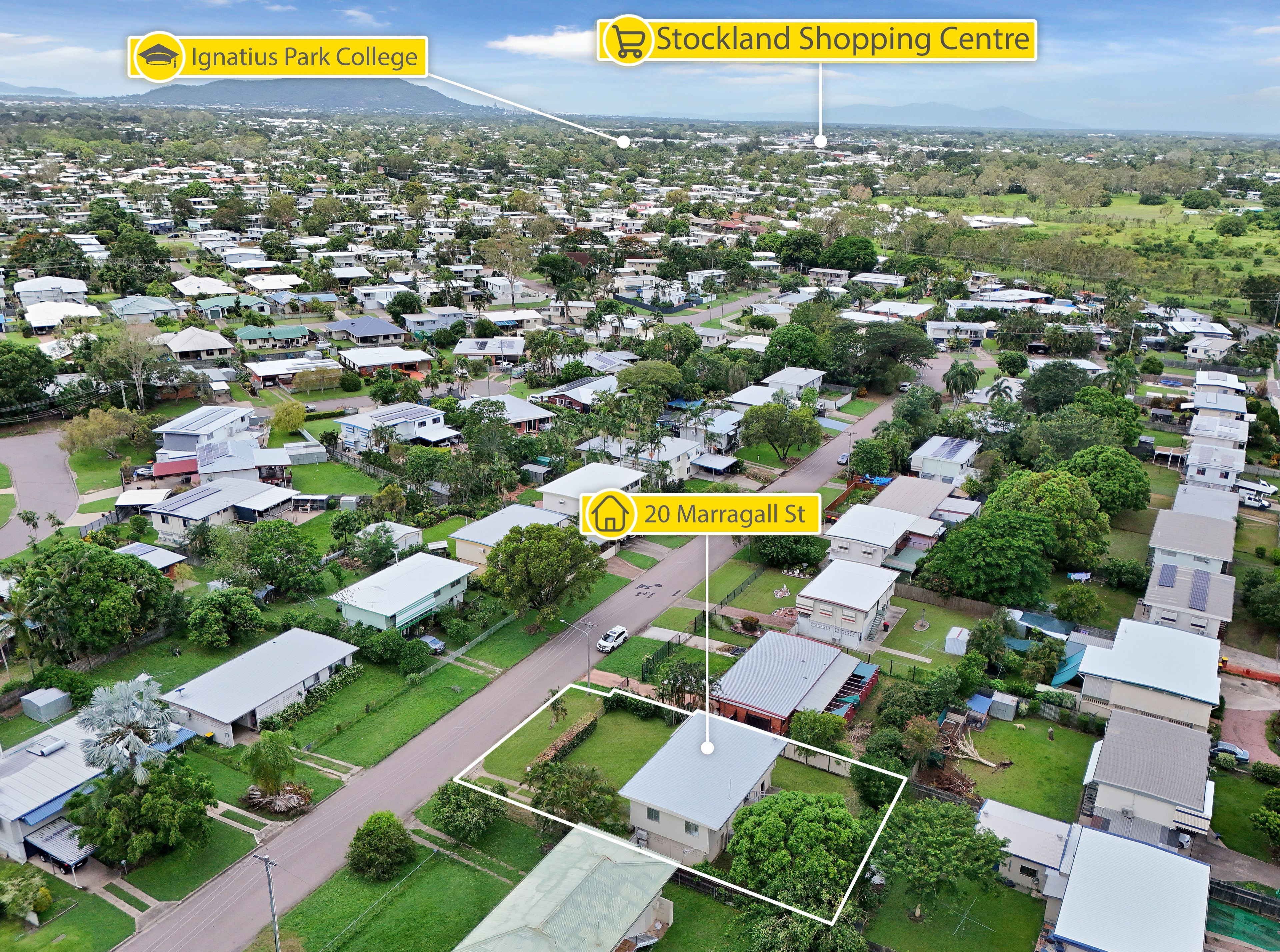 20 MARRAGALL ST, KIRWAN QLD 4817, 0房, 0浴, House