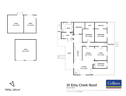 32 Emu Creek Road, Crows Nest, QLD 4355, 4 રૂમ, 1 બાથરૂમ, House