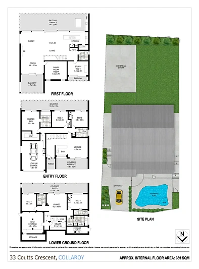 33 Coutts Crescent, Collaroy, NSW 2097, 6 slaapkamers, 4 badkamers, House