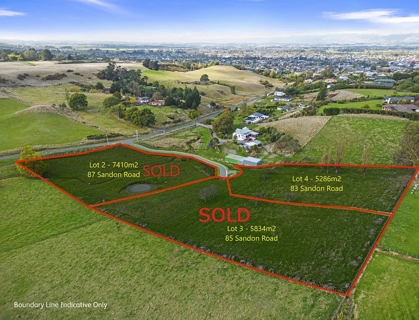83 Sandon Road, Feilding, Manawatu, 0 कमरे, 0 बाथरूम, Section