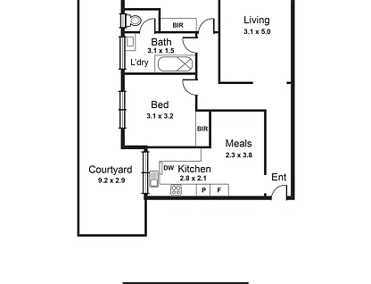 3/4 Kokaribb Road, Carnegie, VIC 3163, 2 ਕਮਰੇ, 1 ਬਾਥਰੂਮ, Apartment