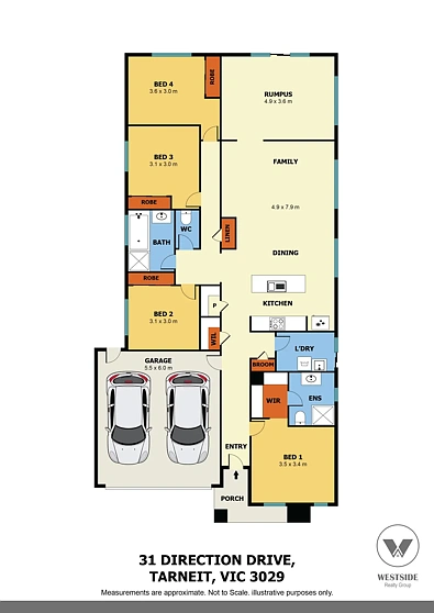 31 Direction Drive, Tarneit, VIC 3029, 4 slaapkamers, 2 badkamers, House