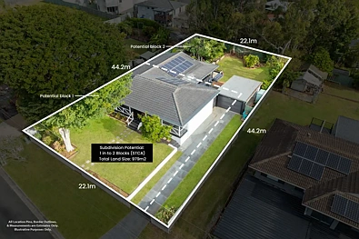 Slacks Creek 4房 宽敞家庭住宅，具有分割和加建祖母房的潜力（需市政批准）- 业主已另有置业！ SPACIOUS FAMILY HOME WITH SUBDIVISION & GRANNY FLAT POTENTIAL (STCA) - OWNER COMMITTED ELSEWHERE!