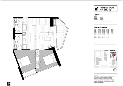 1412/33 Rose Ln, Melbourne, VIC 3000, 2 Bedrooms, 2 Bathrooms, Apartment