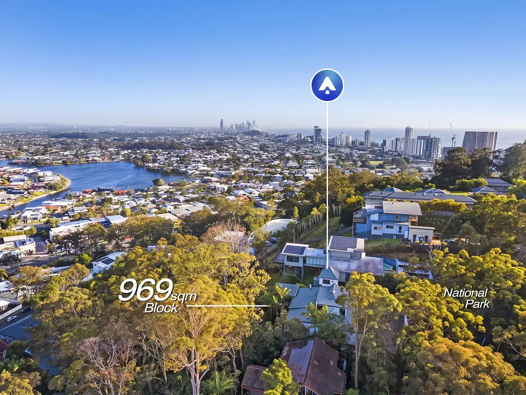 Burleigh Heads 5Zimmer Huge Home, Ocean & City Skyline Views & Self-Contained Granny Flat