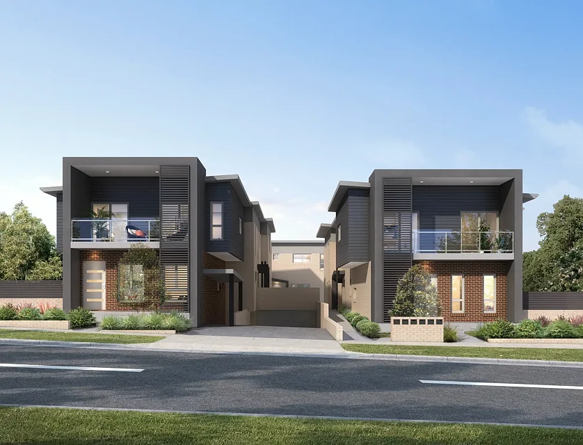 23 - 25 Roslyn Street, Liverpool, South Western Suburbs, 3房, 2浴, Townhouse