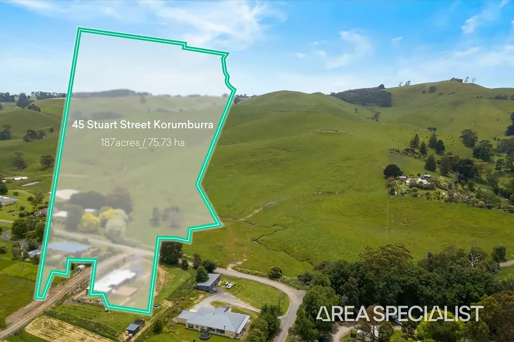 Korumburra The Brief: 189 Acre Grazing Block on Township Boundary