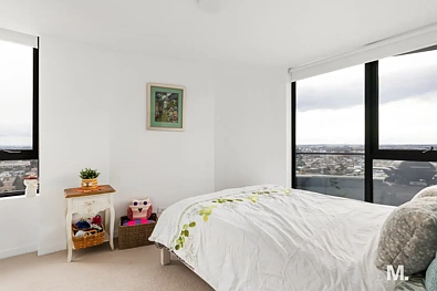 卧室 - Unit 1808/40 HALL STREET, MOONEE PONDS