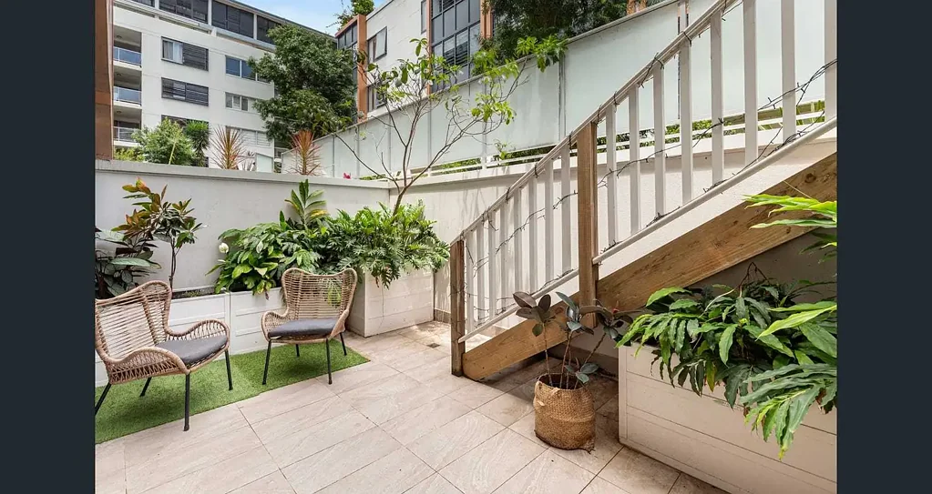 Ground Floor, Garden Terrace Apartment in a Security Building conveniently located.