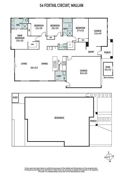 54 Foxtail Circuit, Wallan, VIC 3756, 4房, 2浴, House