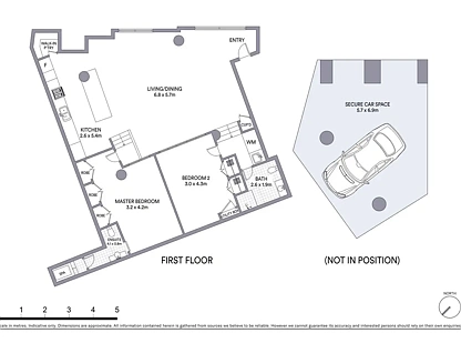 1/18 Hickson Road, Dawes Point, NSW 2000, 2 slaapkamers, 2 badkamers, Apartment