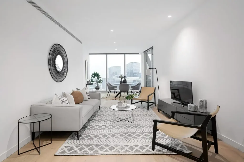Melbourne 2غرفة نوم Brand New: 2 bedroom, Level 39, West Side Place, Tower A