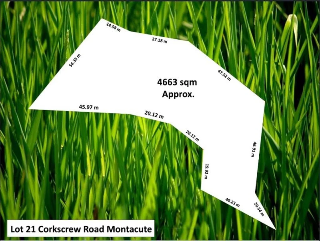 Montacute Lot 21 Corkscrew Road Montacute                                $350,000