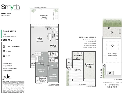 11/9 Freyburg Street, Bundall, Gold Coast, 2 Schlafzimmer, 2 Badezimmer, Townhouse