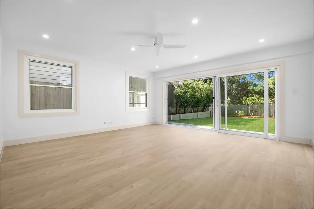 Brand new lower level duplex with private garden, ~100sqm internal space