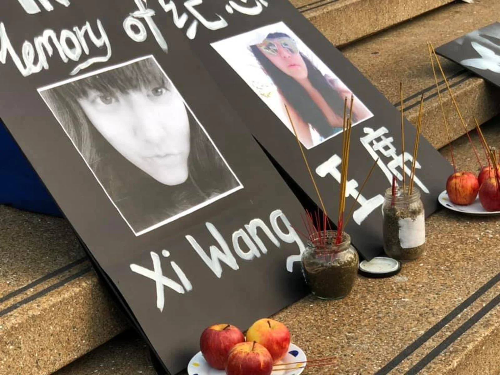 上百人聚集奥克兰CBD,追思这位被前夫杀死的华人妈妈