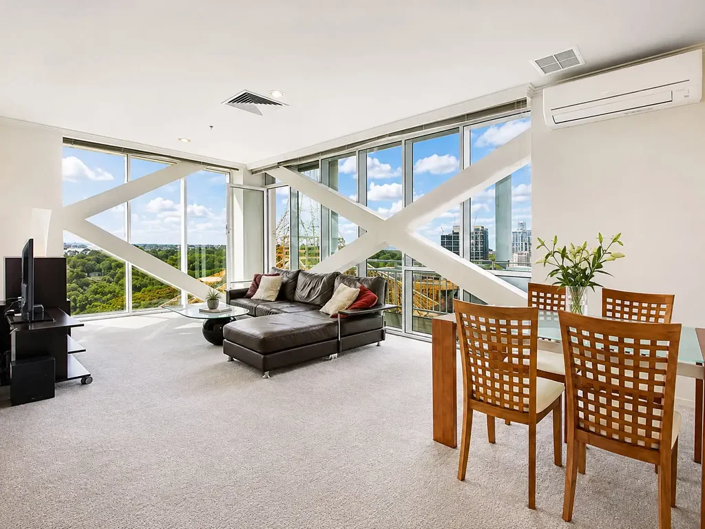 Fully Furnished Two-Bedroom Apartment with Stunning Yarra River Views