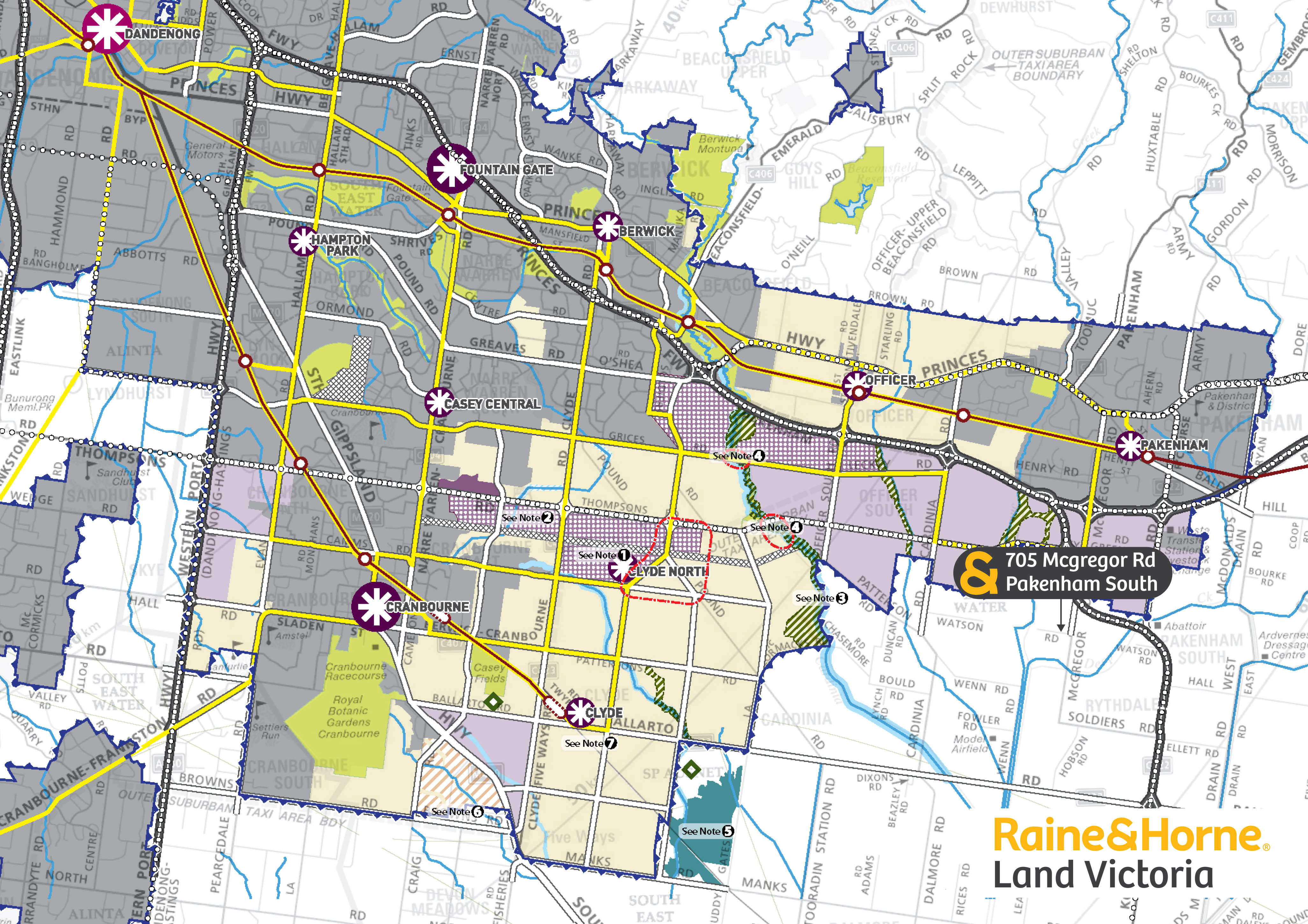 705 MCGREGOR RD, PAKENHAM SOUTH VIC 3810, 0 habitaciones, 0 baños, Section