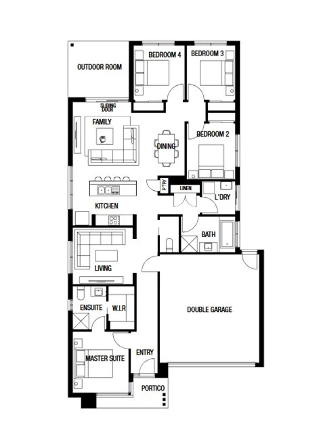 Booral 4غرفة نوم House & Land Package  4 Bed Family Home in Booral