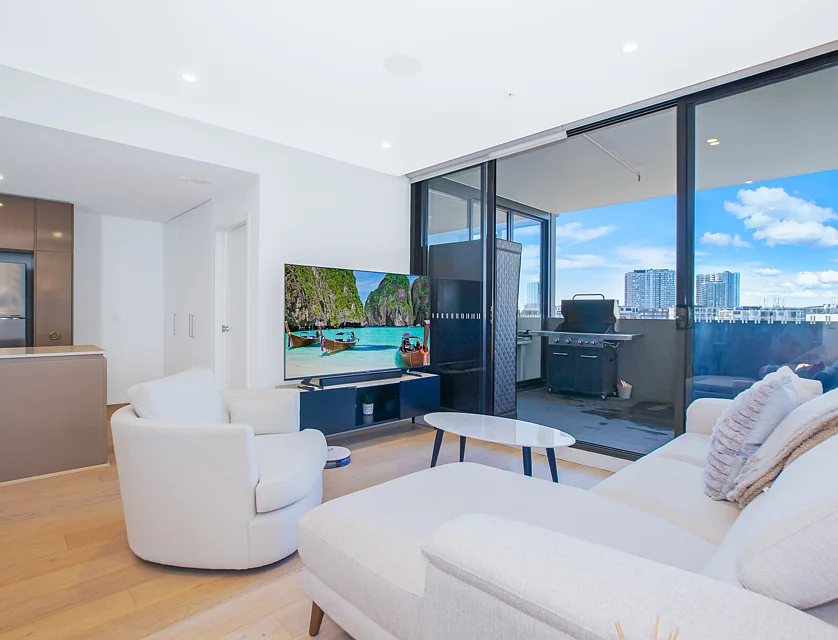 12081/17 Amalfi Drive, Wentworth Point, Parramatta (Northwest suburbs), 3 غرف, 2 حمامات, Apartment