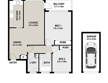 10/49-51 Etela Street, Belmore, South Western Suburbs, 2部屋, 1バスルーム, Apartment