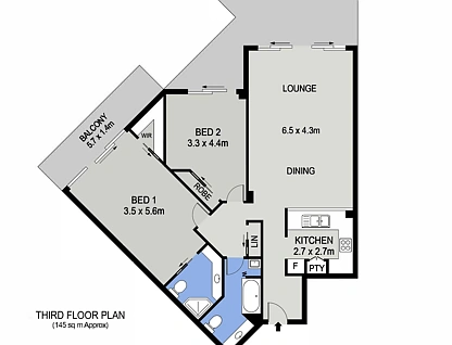 24/67 William Street, Port Macquarie, North Coast, 2 habitaciones, 2 baños, Apartment