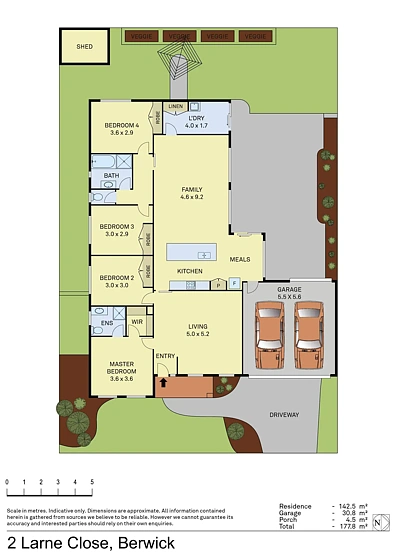 2 Larne Close, Berwick, VIC 3806, 4 Schlafzimmer, 2 Badezimmer, House
