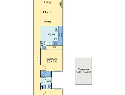 17/180 Union Street, Brunswick West, North Melbourne, 2 ห้องนอน, 1 ห้องน้ำ, Apartment