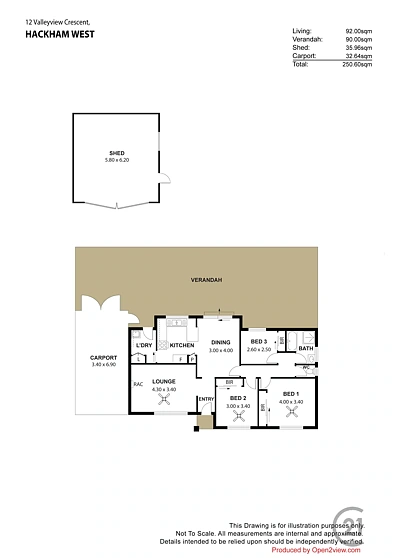 12 Valleyview Crescent, Hackham West, SA 5163, 3房, 1浴, 独立屋