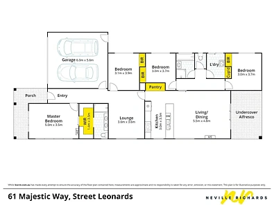 61 Majestic Way, St Leonards, VIC 3223, 4 slaapkamers, 2 badkamers, House