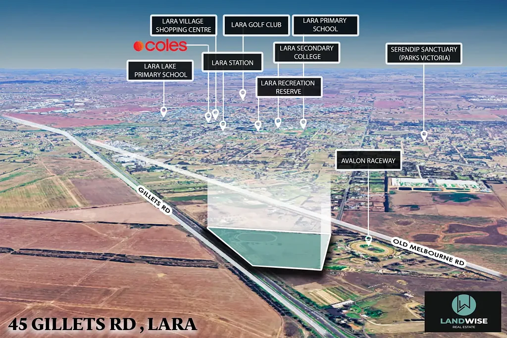 Lara  Versatile Rural Property on 36.7 Acres Opposite Avalon Airport