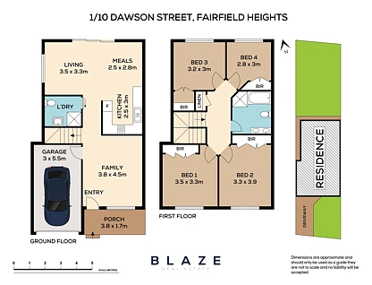 2/10 Dawson Street, Fairfield Heights, South Western Suburbs, 4 rūma, 2 rūma horoi, House