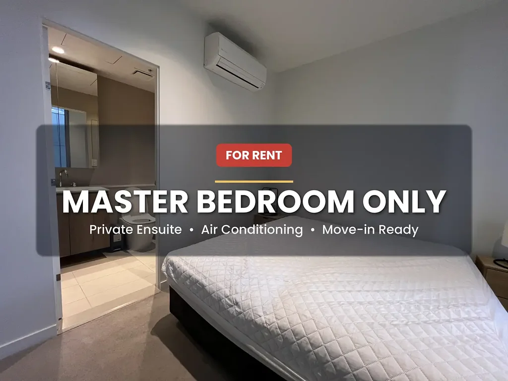 Master Room for Rent w. Private Ensuite | Individual Lease | Luxury Parkside Living at R.Iconic 🌿🏙️