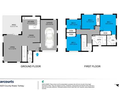 Lot 5/21 County Road, Torbay, North Shore City, Auckland, 4房, 2浴, 独立屋