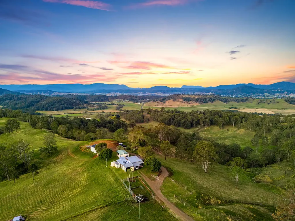 Kyogle 2બેડરૂમ Breathtaking 101 acre Sanctuary, 360° Views – A Rare Gem Near Kyogle
