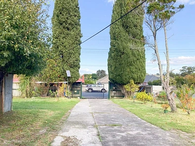 Fully fenced and gated family home