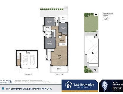 1/14 Lochlomond Drive, Banora Point, North Coast, 3房, 2浴, Apartment