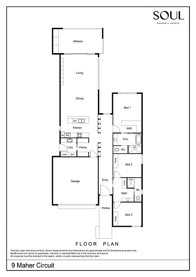 9 Maher Circuit, Griffith, NSW 2680, 3 कमरे, 2 बाथरूम, House