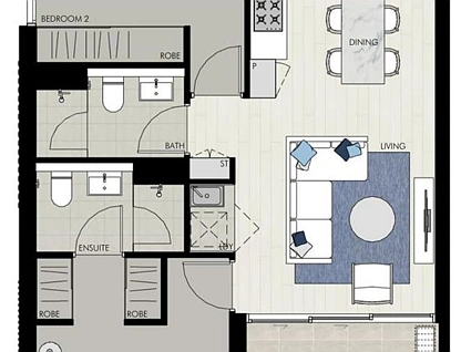 2 Address Upon Rquest, West End, Brisbane - Inner City Region, 2 غرف, 2 حمامات, Apartment