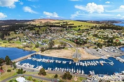 हवाई दृश्य - LOT 1-17/13 Esplanade East, Triabunna, TAS 7190