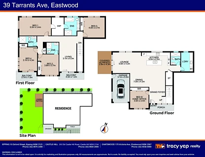 39 Tarrants Avenue, Eastwood, Upper North Shore, 5房, 4浴, House
