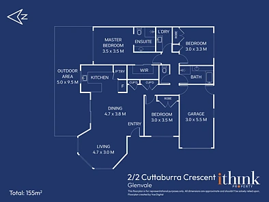 2/2 Cuttaburra Crescent, Glenvale, QLD 4350, 3 slaapkamers, 2 badkamers, Unit