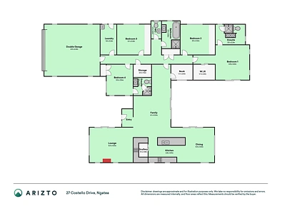 27 Costello Drive, Ngatea, Hauraki District, Waikato, 4房, 3浴, House