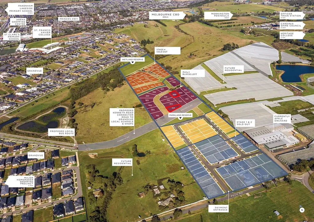Officer GOLDEN OPPORTUNITY TO BUILD YOUR DREAM HOME ON 1005 m2 (approx.)