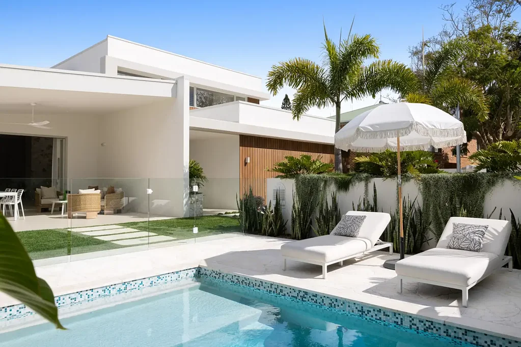 Buderim 4部屋 Brand New Bespoke Build: Elegant North Facing Entertainer