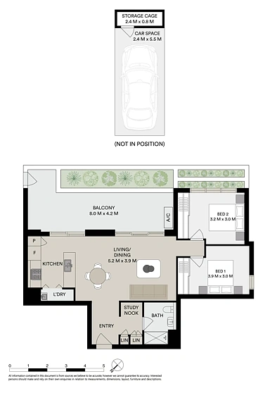 2/9 Mooltan Avenue, Macquarie Park, NSW 2113, 2房, 1浴, Apartment