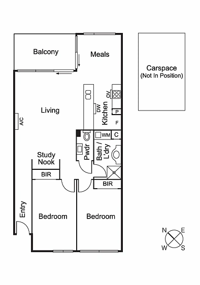 202/437 North Road, Ormond, VIC 3204, 2 chambres, 1 salles de bain, Apartment