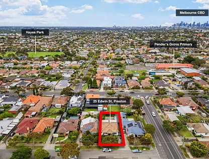 25 Edwin Street, Preston, VIC 3072, 2部屋, 1バスルーム, House