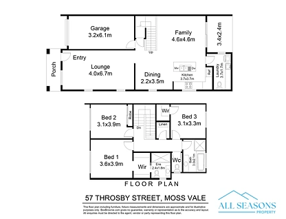 5/57 Throsby Street, Moss Vale, South Coast, 3 Schlafzimmer, 2 Badezimmer, Townhouse